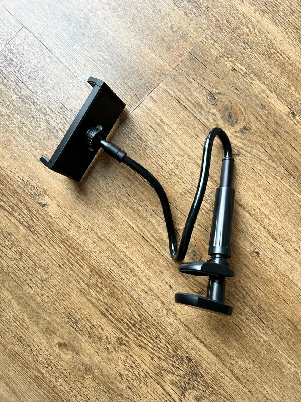 Black Gooseneck Tablet/Phone Stand